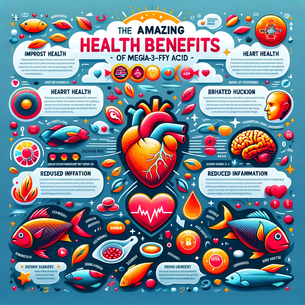 Amazing Health Benefits of Omega 3 Fatty Acids